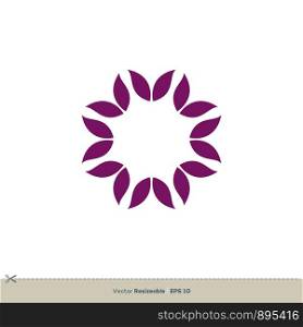 Blossom Flower Vector Logo Template Illustration Design. Vector EPS 10.
