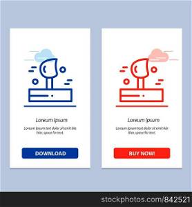 Blowing, Weather, Wind, Winter Blue and Red Download and Buy Now web Widget Card Template
