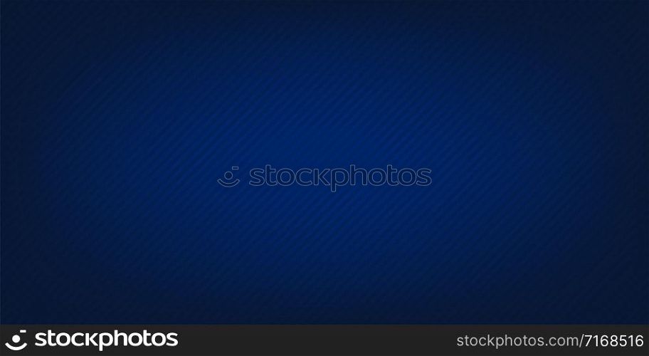 Blue abstract background. Diagonal lines. Linear website template on blue backdrop. Vector geometric pattern. Radial background. EPS 10