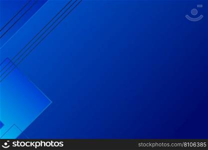Blue abstract background - gradient background Vector Image