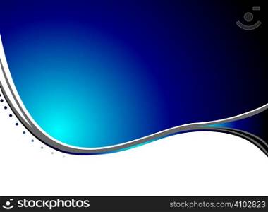 blue abstract background with blank areas for copy or images