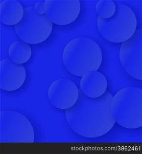 Blue Abstract Circle Background. Blue Circle Texture.. Circle Background