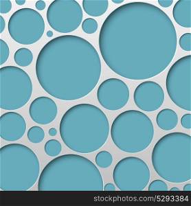 Blue Abstract Circle Background Vector Illustration. EPS10. Abstract Circle Background Vector Illustration