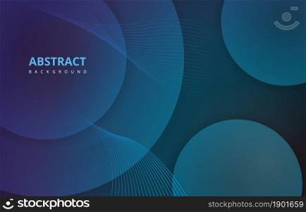 Blue Abstract Circle Wave Lines Gradient Texture Background Wallpaper Graphic Design