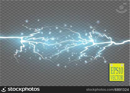 Blue abstract energy shock explosion special light effect with spark. Vector glow power lightning cluster. Electric discharge on transparent background. High voltage charged core. Blue abstract energy shock explosion special light effect with spark. Vector glow power lightning cluster. Electric discharge on transparent background. High voltage charged core. vector