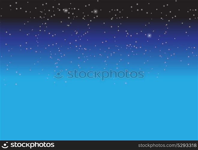 Blue Abstract Silhouette Tree. Vector Illustration. EPS10. Abstract Silhouette Tree. Vector Illustration.