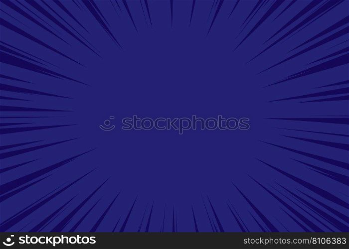 Blue action frame speed background - dark Vector Image