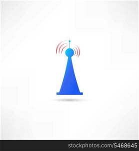 blue antenna