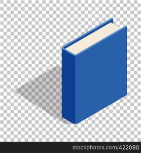 Blue book isometric icon 3d on a transparent background vector illustration. Blue book isometric icon
