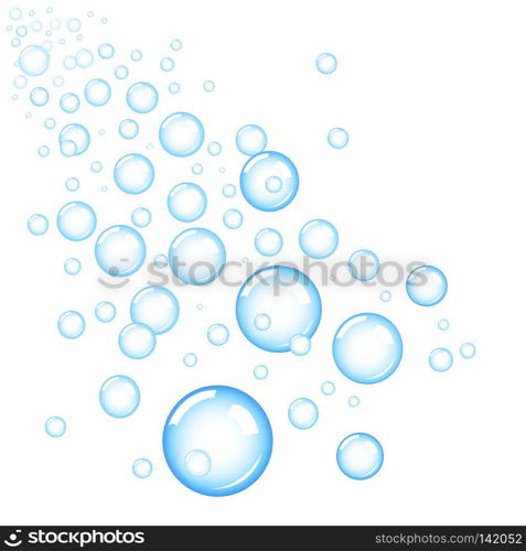 Blue bubbles