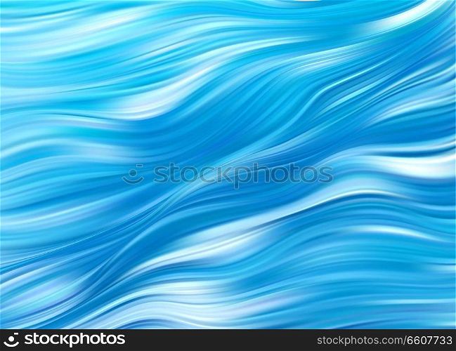 Blue color water Abstract smooth wave. Curve flow motion. Vector illustration EPS10. Blue color water Abstract smooth wave. Curve flow motion. Vector illustration