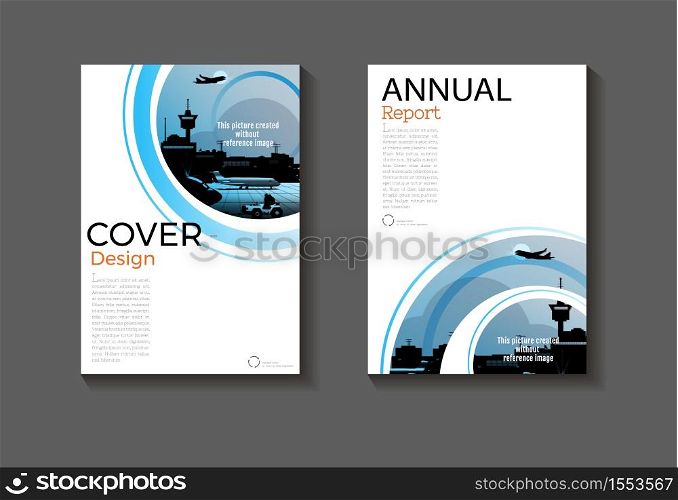 blue design modern abstract layout background modern cover book cover Brochure cover template,annual report, magazine and flyer Vector a4
