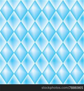 Blue diamond-shaped pattern. Color bright decorative background vector illustration.