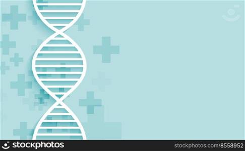 blue dna background with medical and healthcare purpose