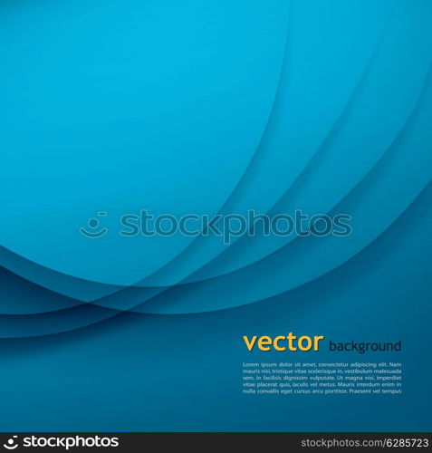 Blue elegant business background. EPS 10 Vector illustration