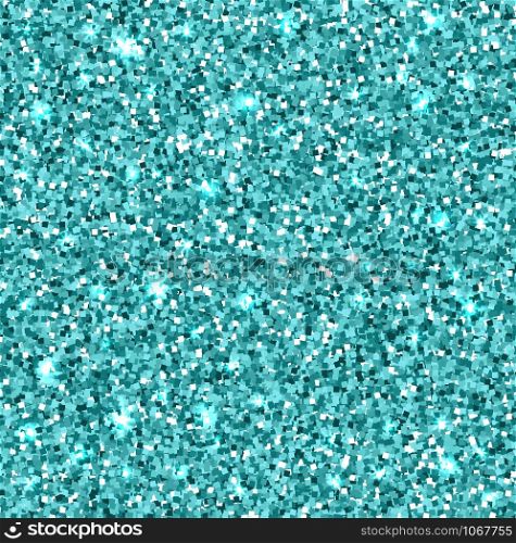 Blue glitter seamless pattern