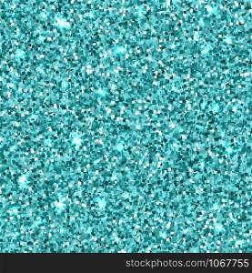 Blue glitter seamless pattern