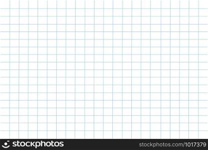 blue grid paper pattern background vector illustration