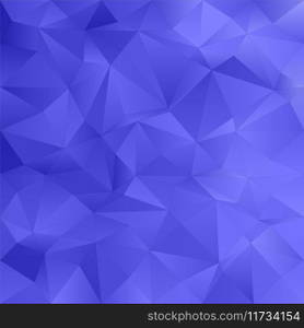 Blue irregular triangle pattern background Vector Image