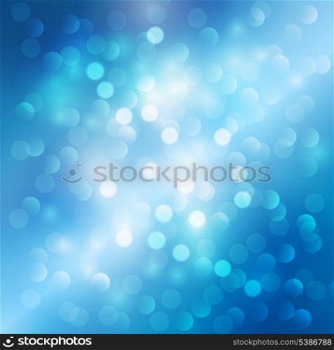 Blue light background