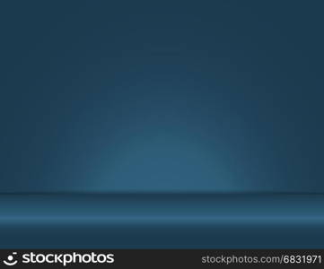 blue light rays room studio background for use in various applications and design products vector