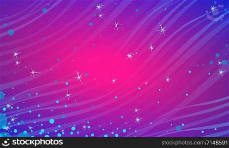 Blue Magenta snow festive abstract background. Christmas and New year. Comic cartoon pop art retro vector illustration drawing. Blue Magenta snow festive abstract background. Christmas and New year