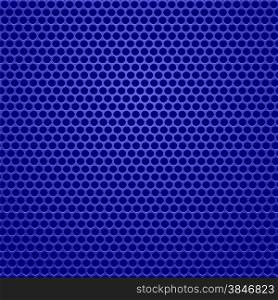 Blue Metal Perforated Texture. Abstract Green Pattern.. Perforated Texture