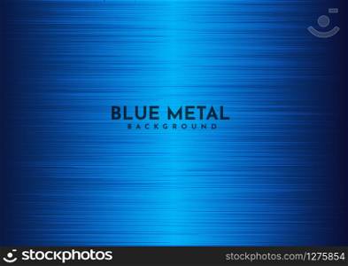 Blue metal technology background texture, aluminum for design cocepts, wallpapers.Vector illustration