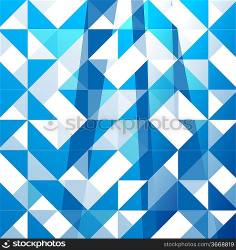 Blue modern geometric design template