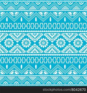 blue native american ethnic pattern. blue native american ethnic pattern theme vector art