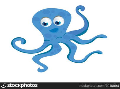 blue octopus