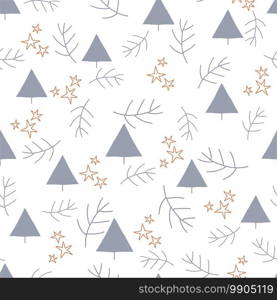 Blue, orange winter pattern in modern style. Simple design, graphic element. Floral vector Xmas celebration. Floral vector Xmas celebration. Blue, orange winter pattern in modern style. Simple design, graphic element.