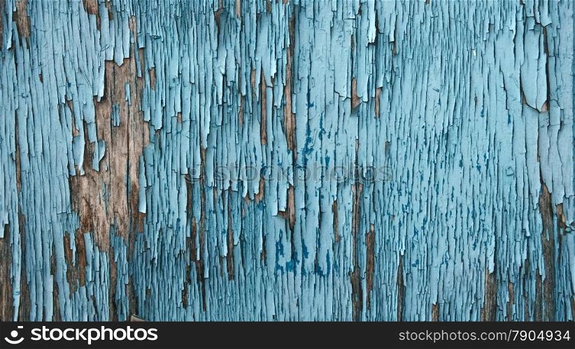 Blue Peeled Paint Background for your design.