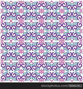 blue pink geometrical pattern