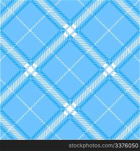 Blue plaid pattern