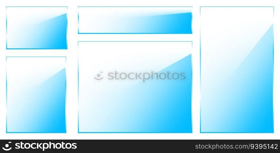 blue rectangular plate for banner design. Vector illustration. EPS 10. stock image.. blue rectangular plate for banner design. Vector illustration. EPS 10.