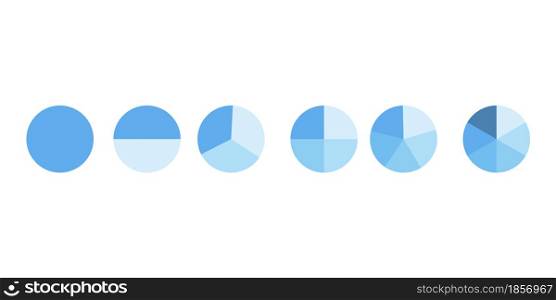 Blue round geometric element. Part of circle. Infographic set. Chart concept. Vector illustration. Stock image. EPS 10.. Blue round geometric element. Part of circle. Infographic set. Chart concept. Vector illustration. Stock image.