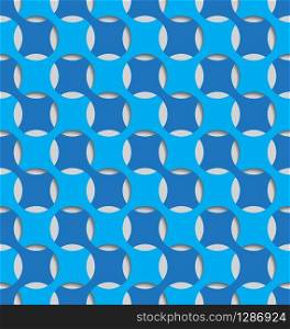 Blue seamless abstract background tile for creative design. Blue seamless abstract background tile