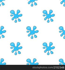 Blue spot of paint pattern seamless background texture repeat wallpaper geometric vector. Blue spot of paint pattern seamless vector