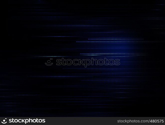 Blue Square Pattern on Dark Background