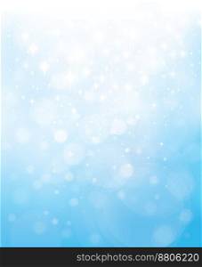 Blue star background vector image
