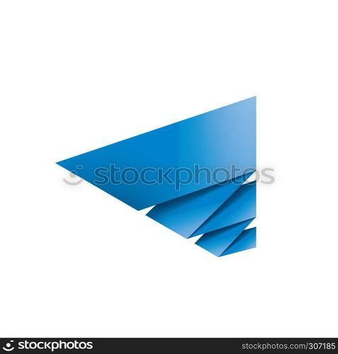 blue sticker on white background. Vector illustration.. blue sticker on white background. Vector illustration