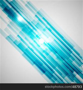 Blue straight lines abstract background, stock vector