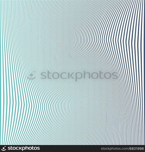 blue Stripes. Vertical wave Curved Lines . background abstract pattern