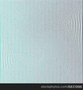 blue Stripes. Vertical wave Curved Lines . background abstract pattern