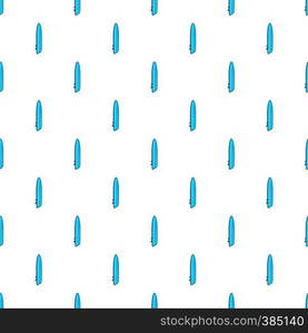 Blue surfboard pattern. Cartoon illustration of surfboard vector pattern for web. Blue surfboard pattern, cartoon style