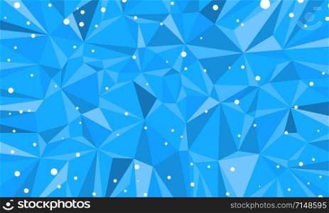 blue triangle abstract background Christmas and New year. Comic cartoon pop art retro vector illustration drawing. blue triangle abstract background Christmas and New year