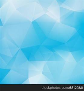 Blue triangle abstract background. + EPS10 vector file