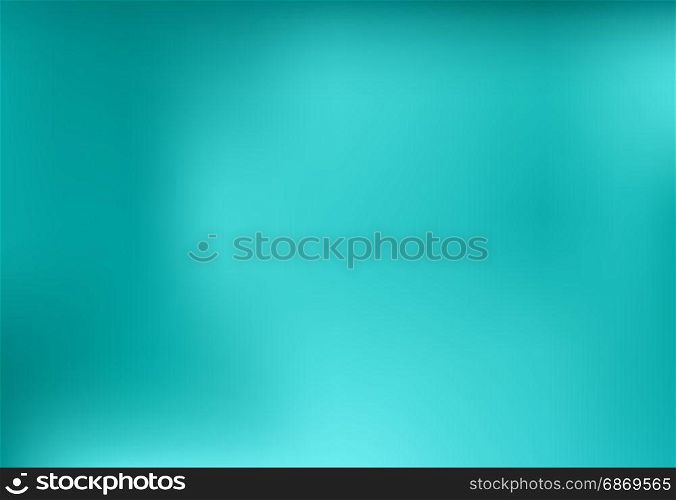 Blue turquoise blurred abstract background design graphic, vector illustration