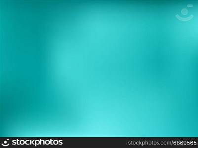 Blue turquoise blurred abstract background design graphic, vector illustration